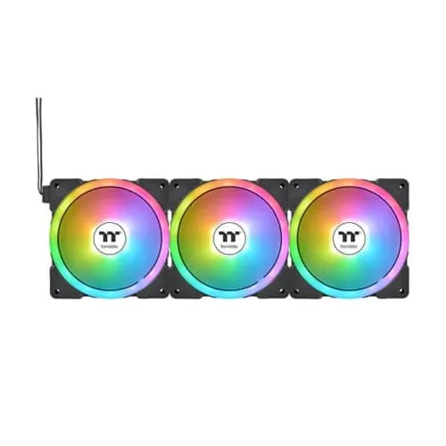 Thermaltake Swafan EX12 ARGB Sync Black Cabinet Fan (Triple Pack)
