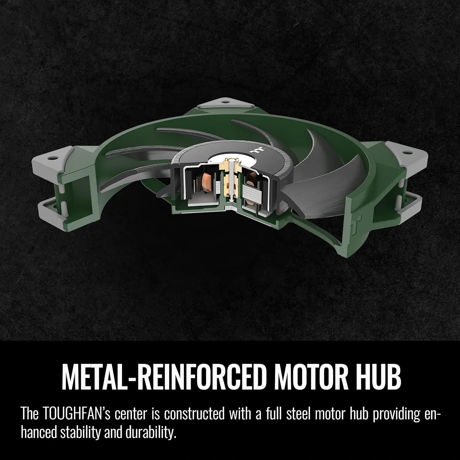 Thermaltake ToughFan 12 Racing Green High Static Pressure 2000 PWM overview 5