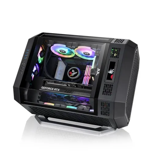Thermaltake Tower 600 Series Horizontal Display Chassis Support Stand Black (AC-076-ON1NAN-A1) overview 1