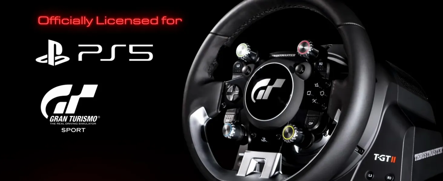 Thrustmaster T-GT II Racing Wheel | PS5/PS4/PC overview 5