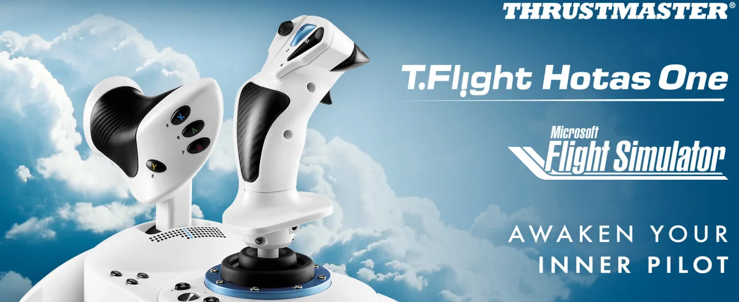 Thrustmaster T.Flight Hotas One Microsoft Flight Simulator Edition overview 1