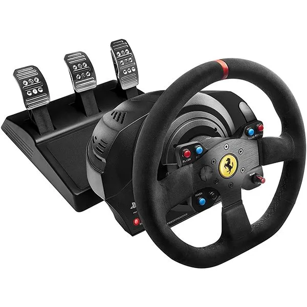 Thrustmaster T300 Ferrari Integral RW Alcantara edition | Racing Game Wheel | Force Feedback | PC/PS3/PS4