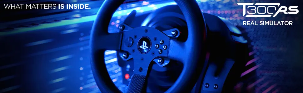 Thrustmaster T300 RS GT Edition | Racing Game Wheel | Force Feedback | PS5/PS4/PC overview 1