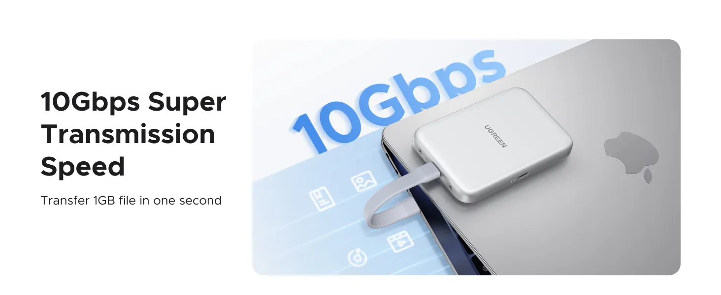 UGREEN D619 Magnetic M.2 NVMe SSD Enclosure-55151 overview 5