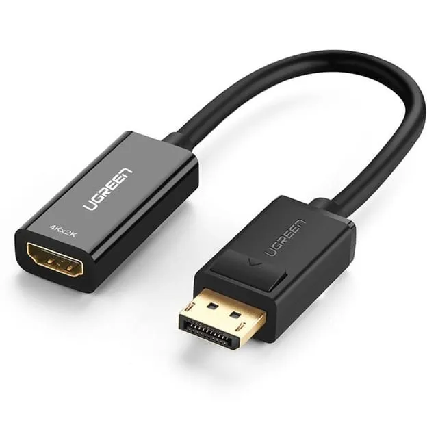 UGREEN DisplayPort Male to HDMI Female Converter 1080P@60Hz