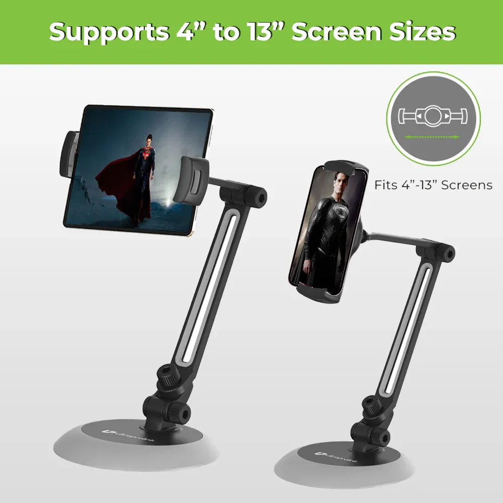 ULTRAPROLINK Jeeves Universal Table Top Mount - Black overview 1