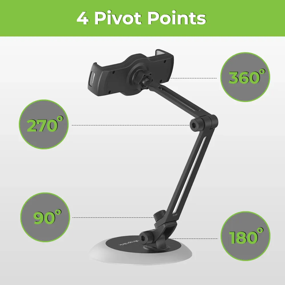 ULTRAPROLINK Jeeves Universal Table Top Mount - Black overview 3