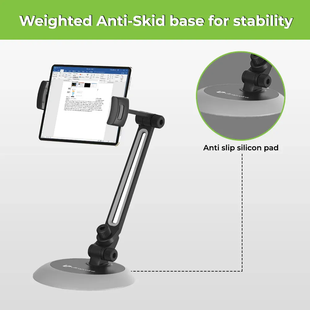 ULTRAPROLINK Jeeves Universal Table Top Mount - Black overview 5