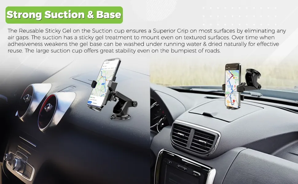 ULTRAPROLINK Robo Mount Adjustable Holder Universal Car Mount overview 4