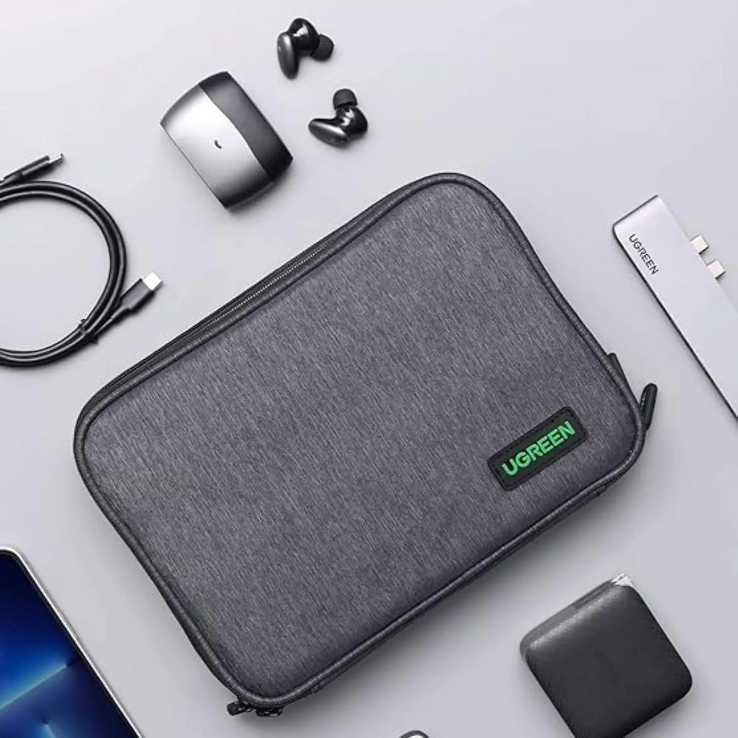 Ugreen LP128 Hard Disk Storage Bag Large Size (50274) overview 1
