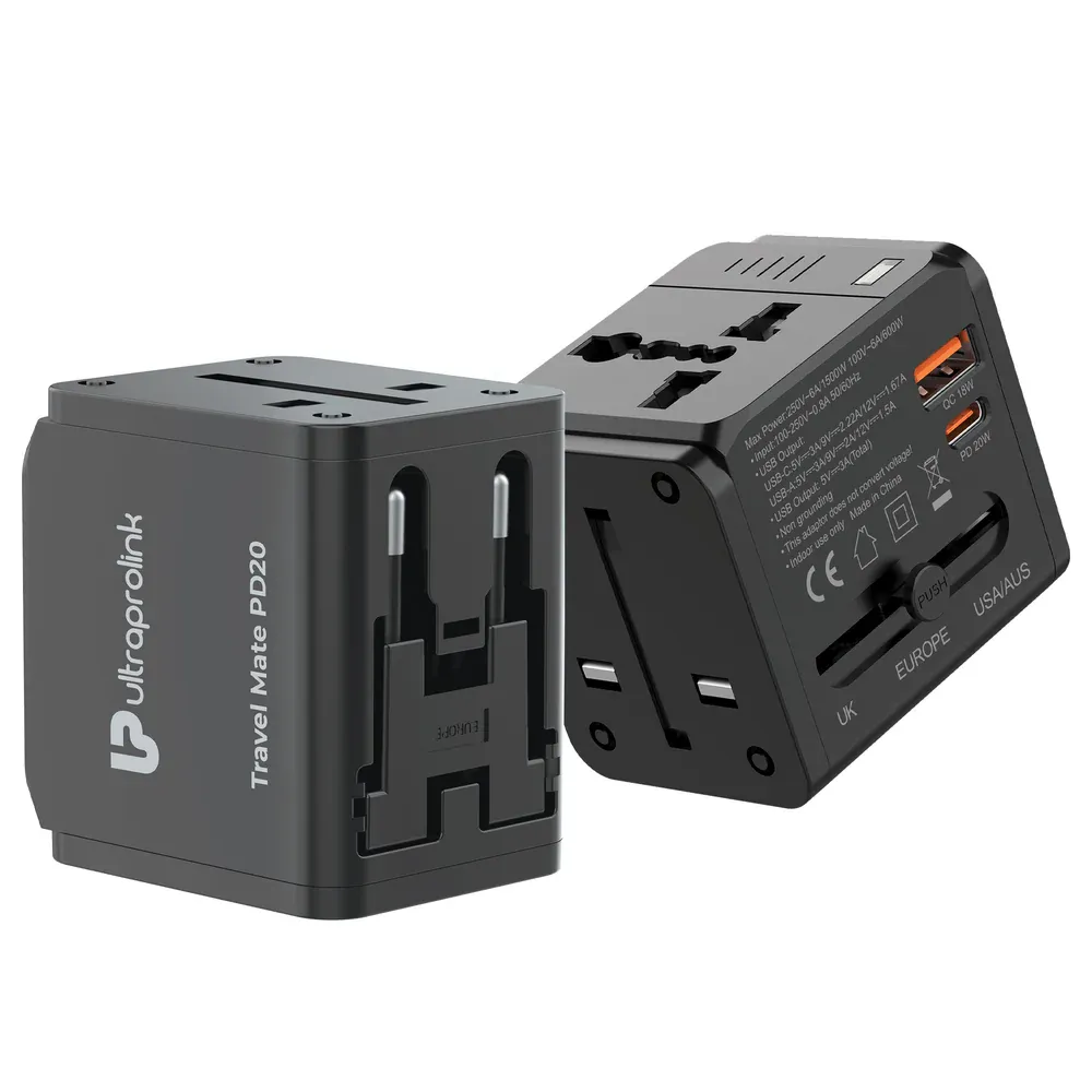 Ultra Prolink World Travel Adaptor PD20W UM1189