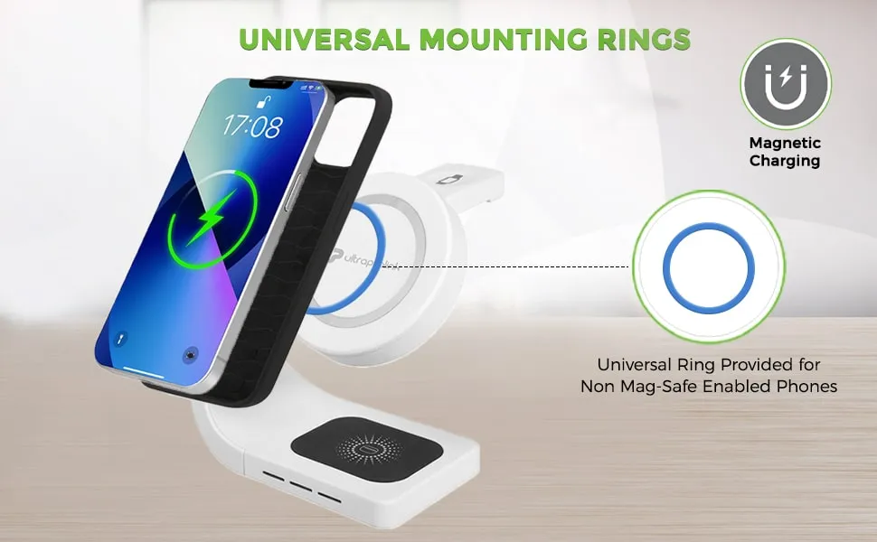 UltraProlink 4 in 1 Wireless Charging Dock 20W UM1006ZW overview 5