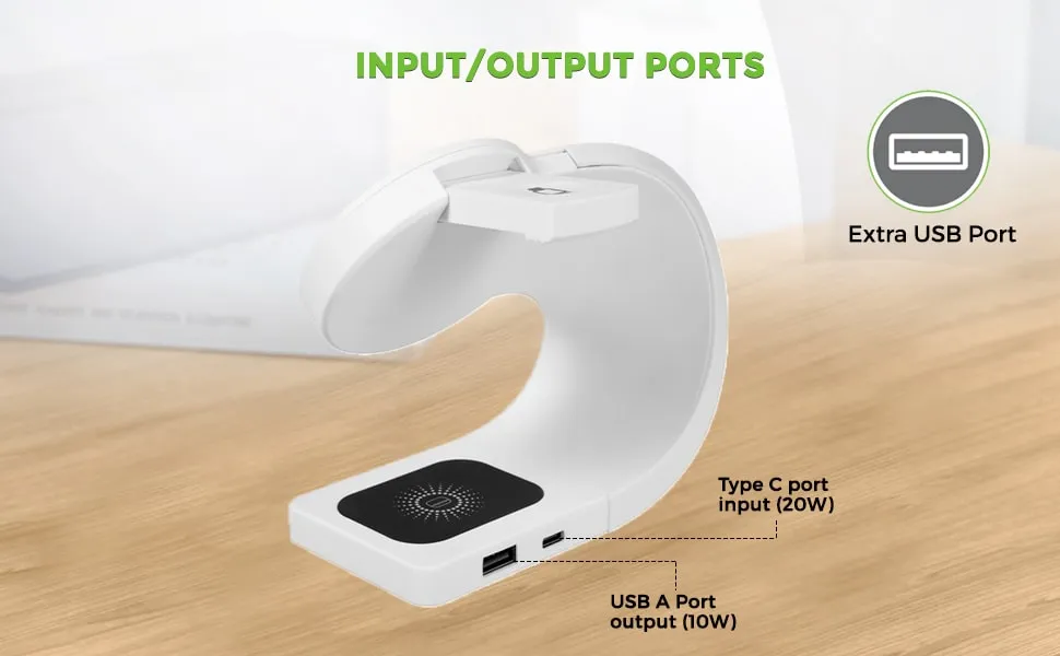 UltraProlink 4 in 1 Wireless Charging Dock 20W UM1006ZW overview 6