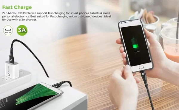 Ultraprolink Zap+ Plus Micro USB UL1069BLK overview 2