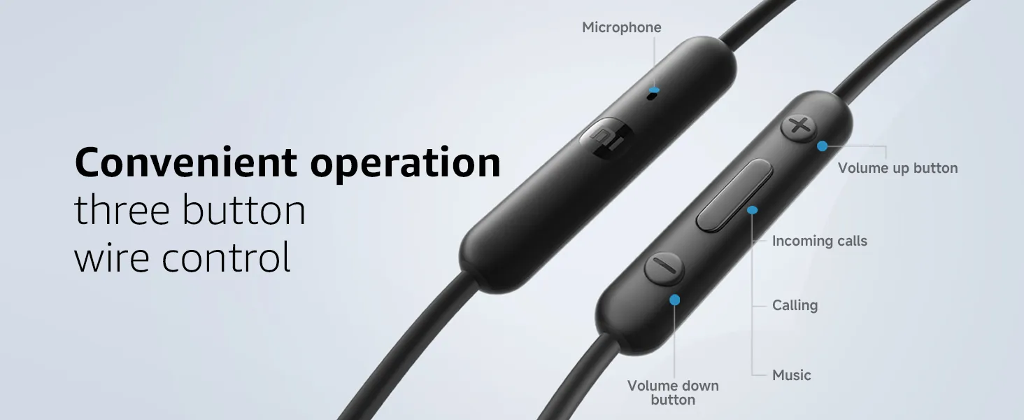 Xiaomi Type-C in-Ear Earphones with 12.4mm Drivers (White) overview 7