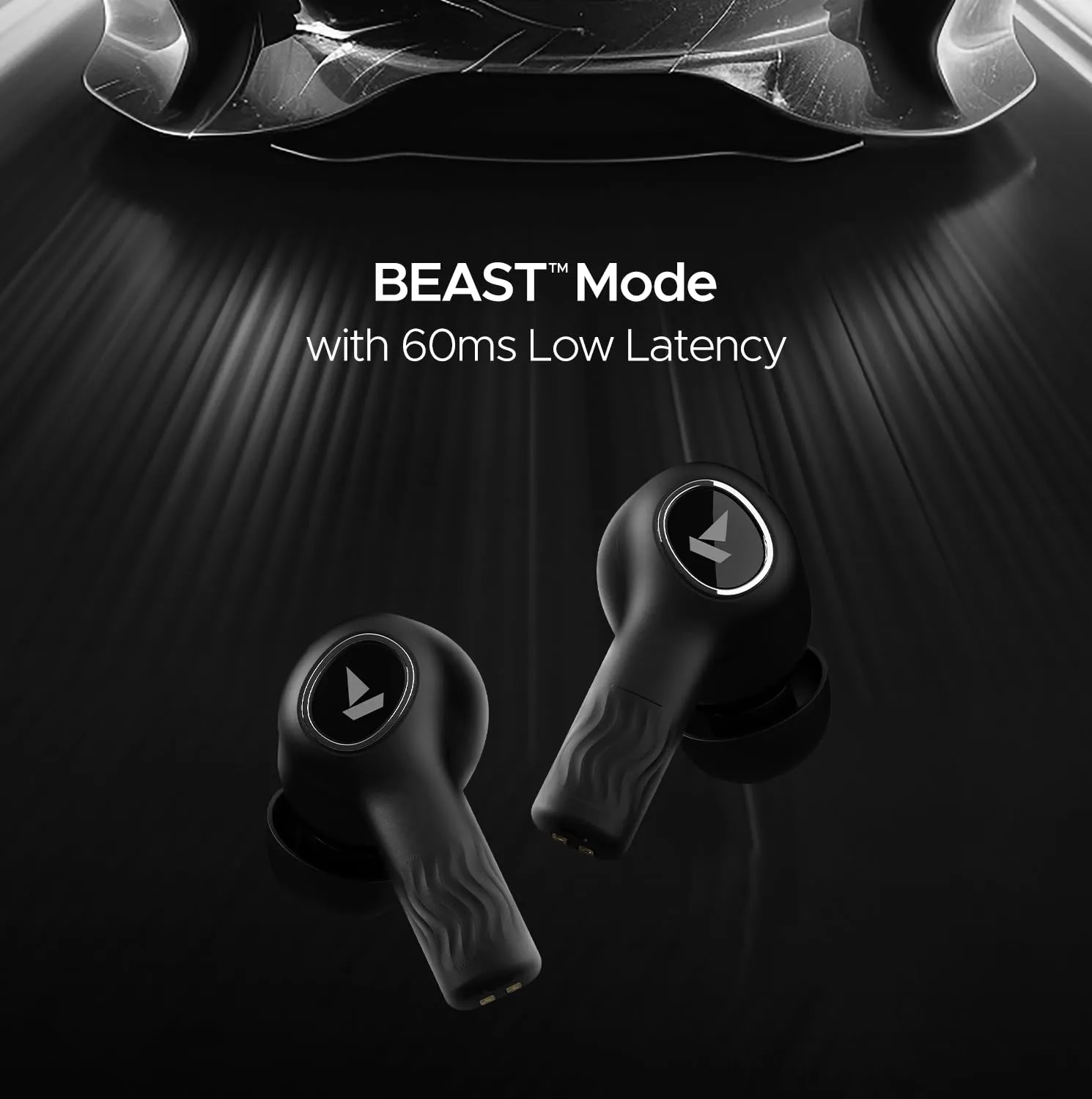 boAt Nirvana Ion TWS Ear Buds Wireless Earphones with mic (Charcoal Black) overview 7