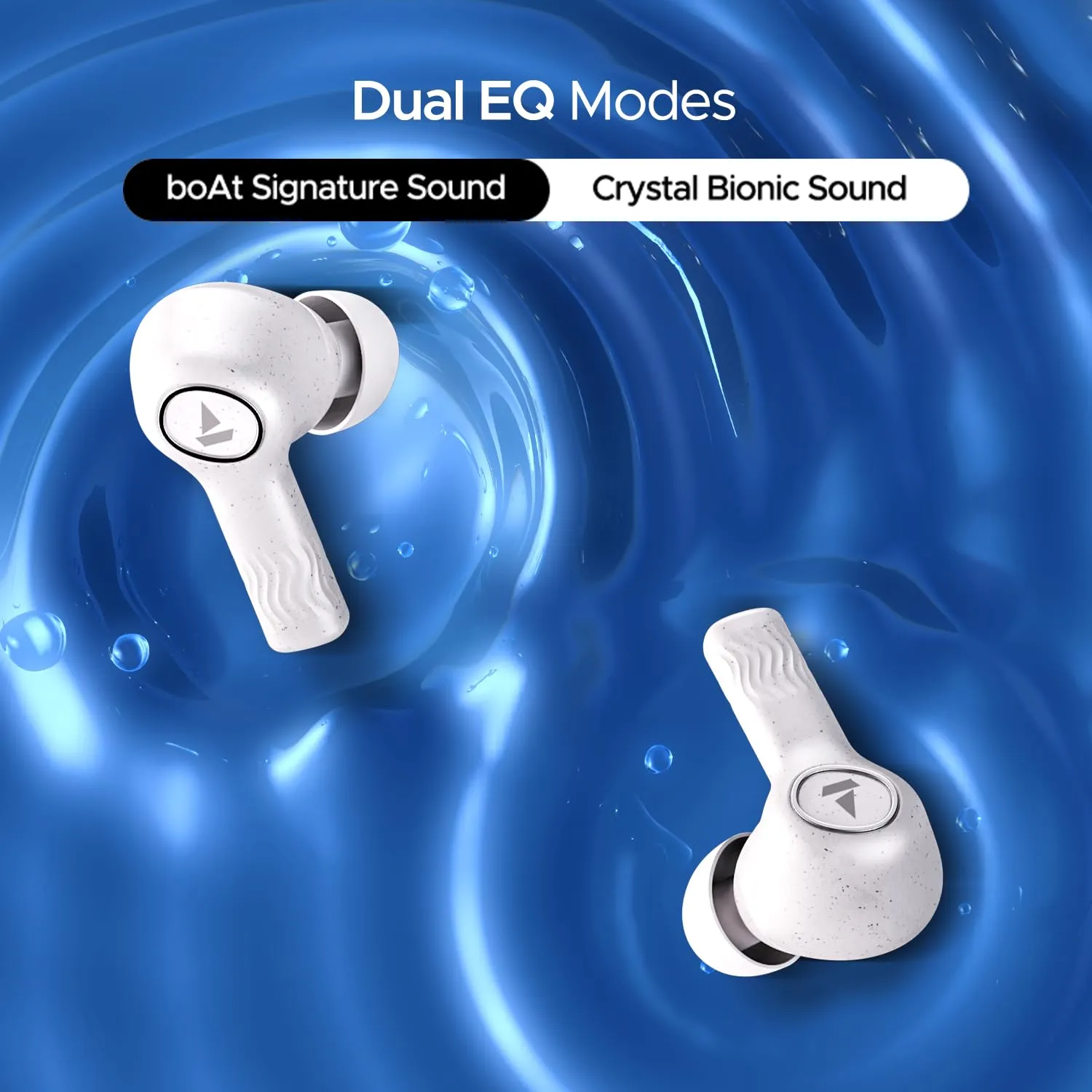 boAt Nirvana Iris Truly Wireless in Ear Ear Buds w/Up to 32 dB Active Noise Cancellation (Crystal Black) overview 3