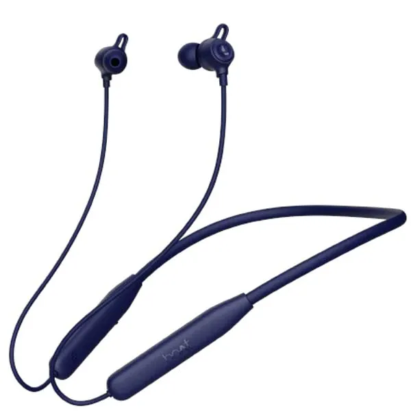boAt Rockerz 109 Bluetooth Neckband with 40 hrs Playback,ENx Technology, Beast Mode (60ms), Magnetic Buds, Dual Pairing, ASAP Charge, IPX5 Water Resistance (Active Black)