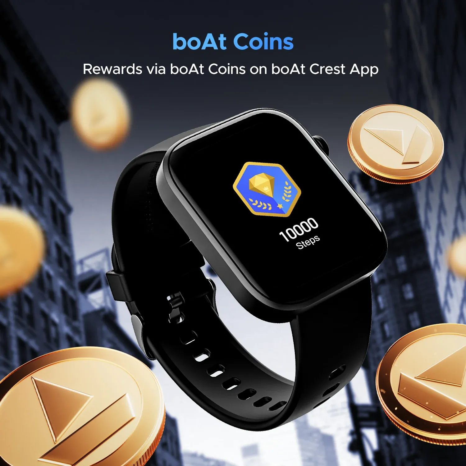 boAt Wave Astra 3 46.48mm HD Display IP67 Water Resistant Smartwatch with Bluetooth Calling (Active Black) overview 9