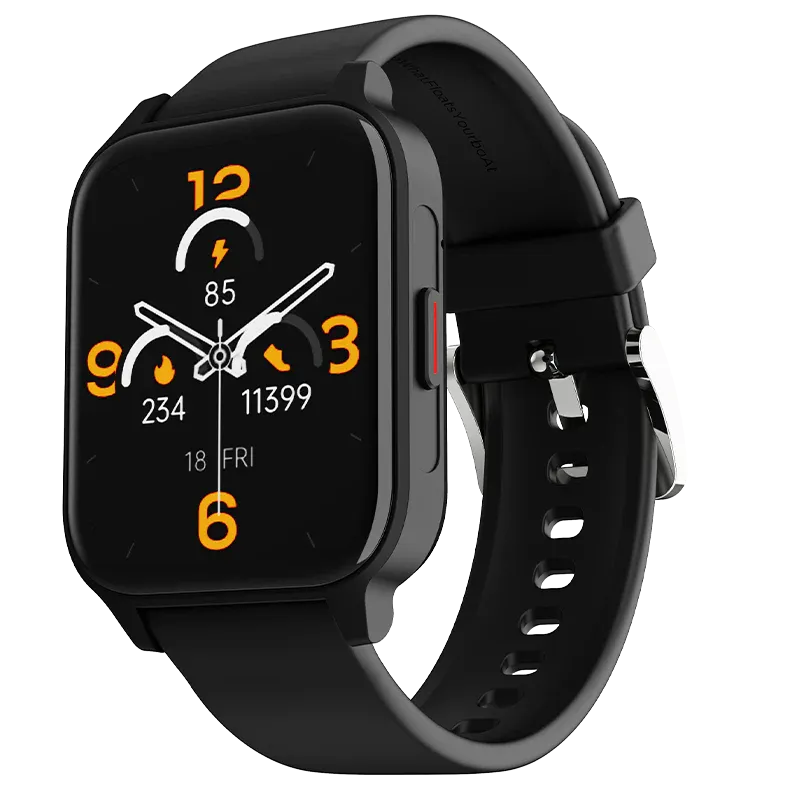boAt Wave Magma 4.97 cm (1.96 inch) HD Display SmartWatch (Metal Black) overview 1