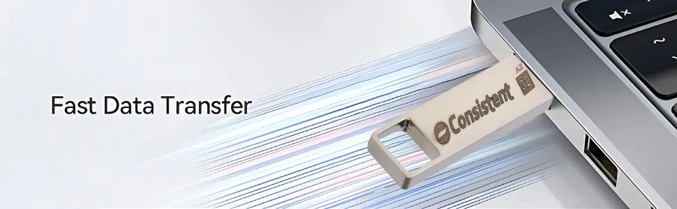 Consistent Pen Drive 32GB 2.0 (Grey) 5 year Warranty overview 3