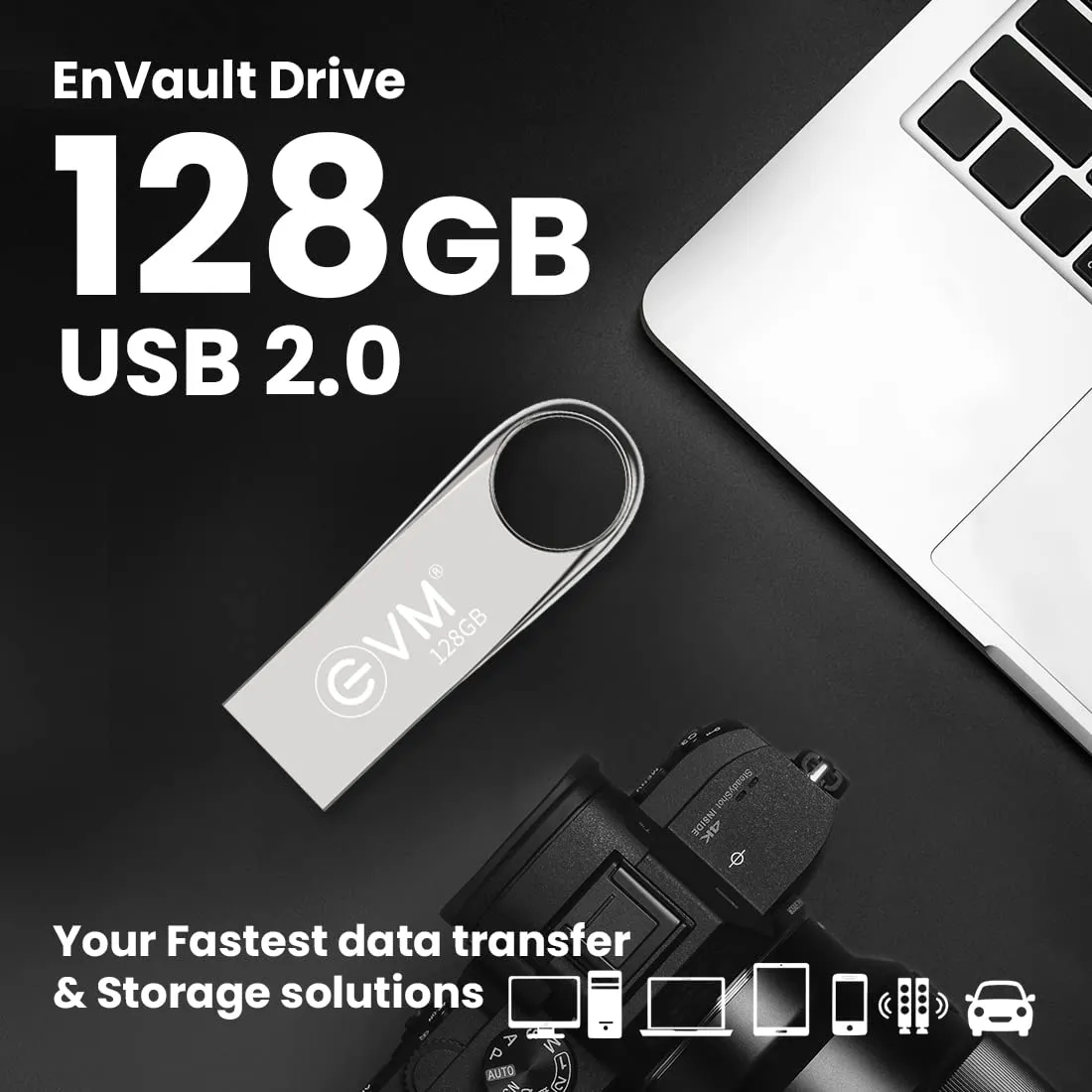 EVM 128GB EnVault Drive USB 2.0 (PENDRIVE) overview 1