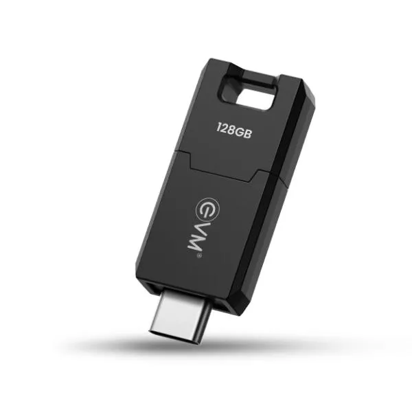EVM EnC Drive 128GB USB 3.2 Gen 1 Type-C Flash Drive