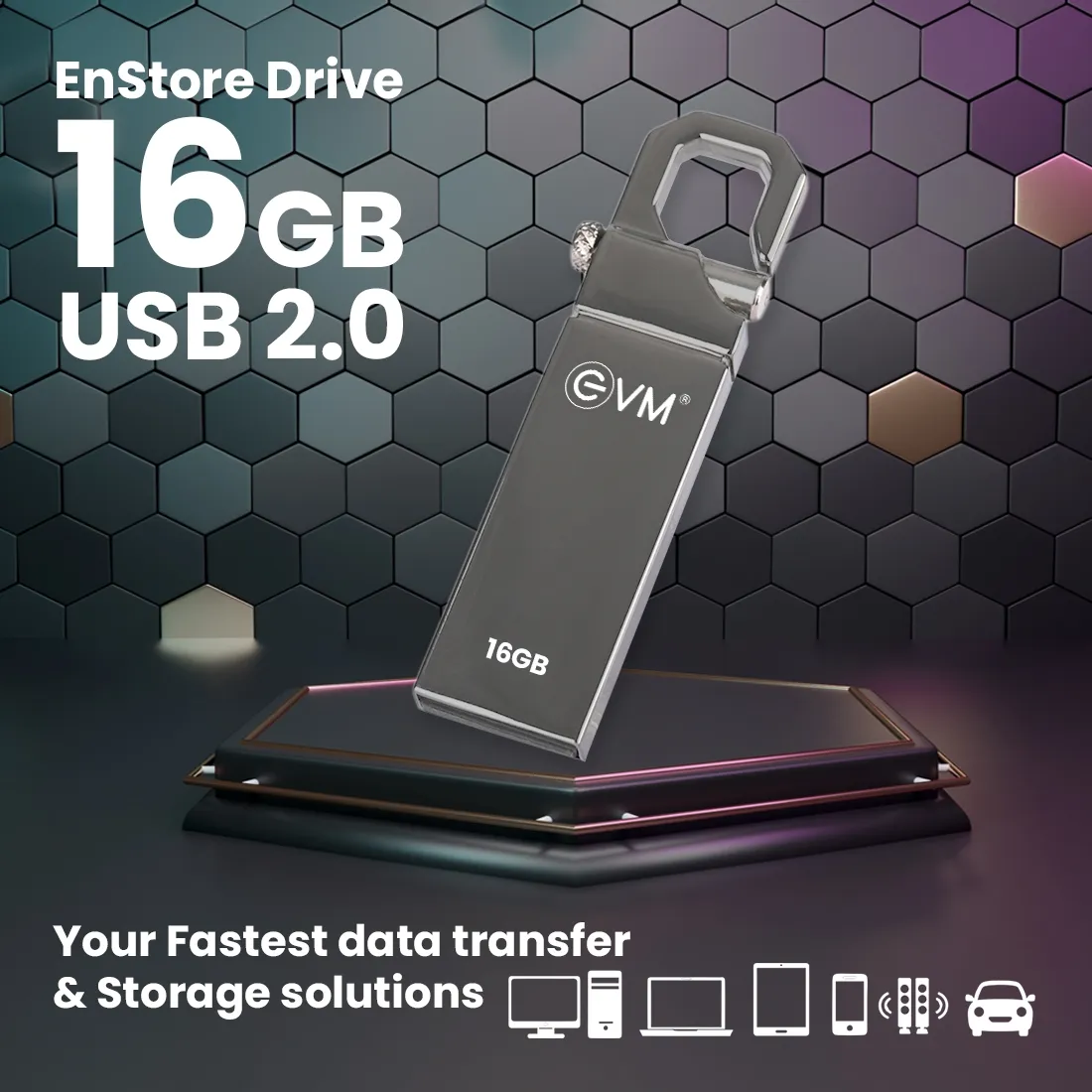 Evm 16gb Enstore Drive Usb 2.0 (Pendrive) overview 1