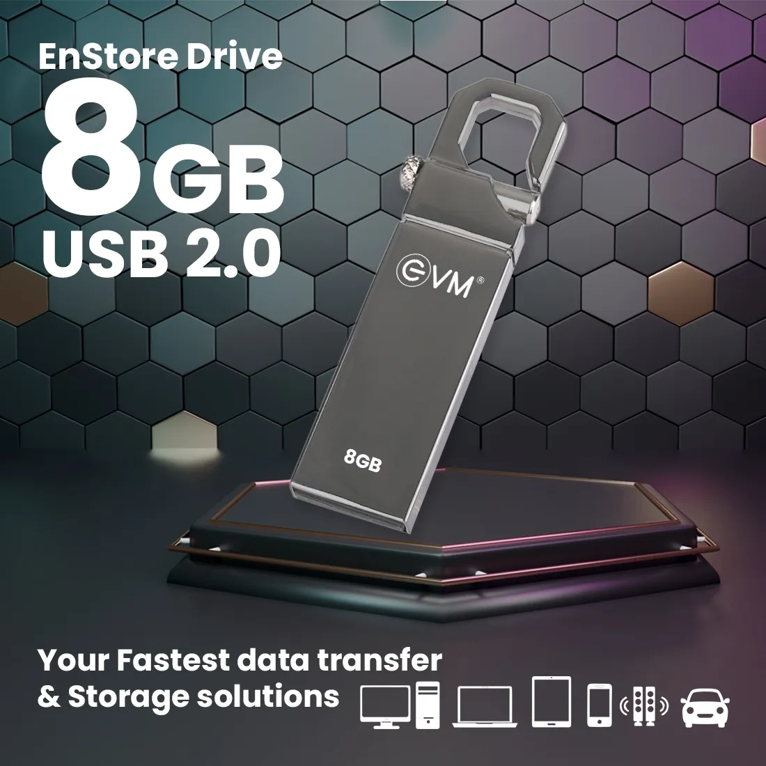Evm 8gb Enstore Drive Usb 2.0 (Pendrive) overview 1