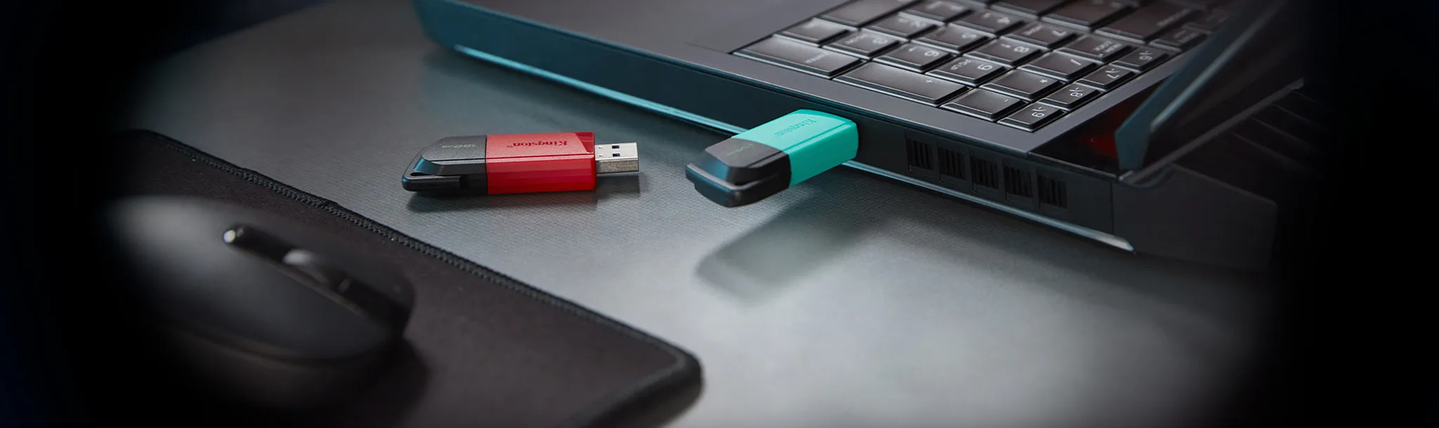 Kingston 128GB DataTraveler Exodia M USB Flash Drive (Red) overview 1