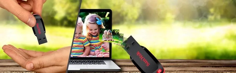 SanDisk Cruzer Blade SDCZ50-032G-I35 32GB USB 2.0 Pen Drive (Red) overview 3