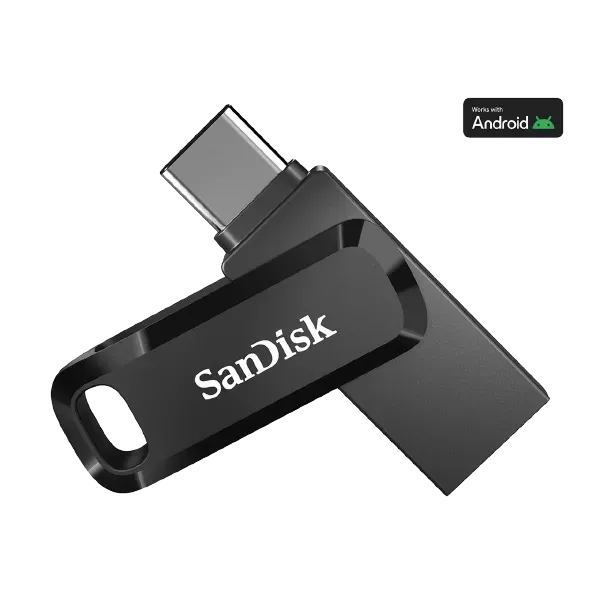 SanDisk Ultra Dual Drive Go SDDDC3-128G-I35 128GB USB 3.0 Type C Pendrive for Mobile (Black)