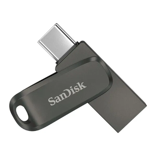 SanDisk Ultra Dual Drive Luxe USB Type-C Flash Drive - 64GB (Dark Grey)