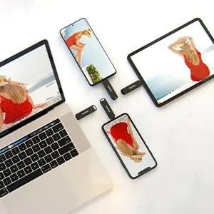 SanDisk iXpand 128GB Flash Drive Luxe - ( Type C + Lightning ) overview 4