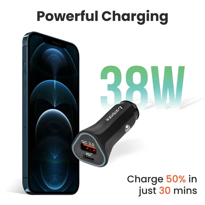 Ambrane Impulz C11 Car Charger for Smartphones overview 2