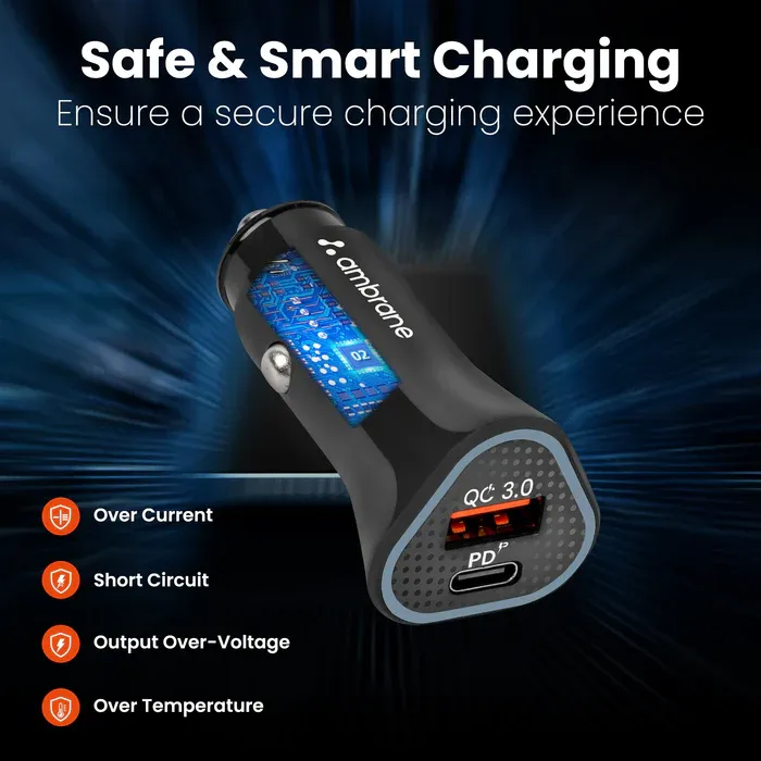Ambrane Impulz C11 Car Charger for Smartphones overview 4