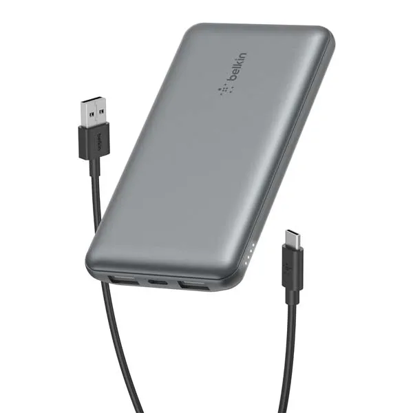 Belkin BoostCharge 10000mAH Lightweight Slimmest Power Bank (Space Grey)