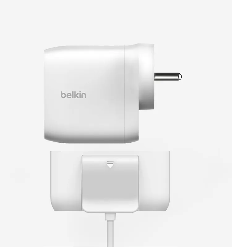 Belkin BoostCharge Pro USB-C® Wall Charger with PPS 60W + 4-Port USB Power Extender overview 1
