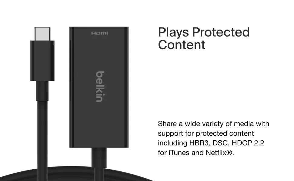 Belkin Connect USB-C to HDMI 2.1 Adapter overview 5