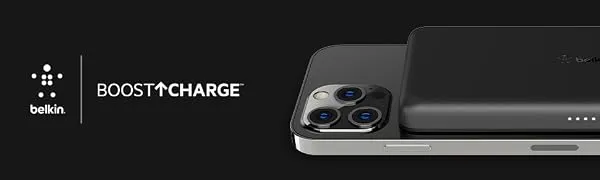 Belkin Quick Charge Magnetic Wireless Power Bank 2500mAh (Black) overview 1