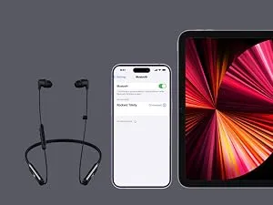 Boat Rockerz Trinity in Ear Earphones with 150H Playtime, Crystal Bionic Sound Powered by HiFi, Signature Sound, Beast™ Mode, ENx™ Tech, ASAP™ Charge, IPX5, Dual Pairing (Just Blue) overview 7