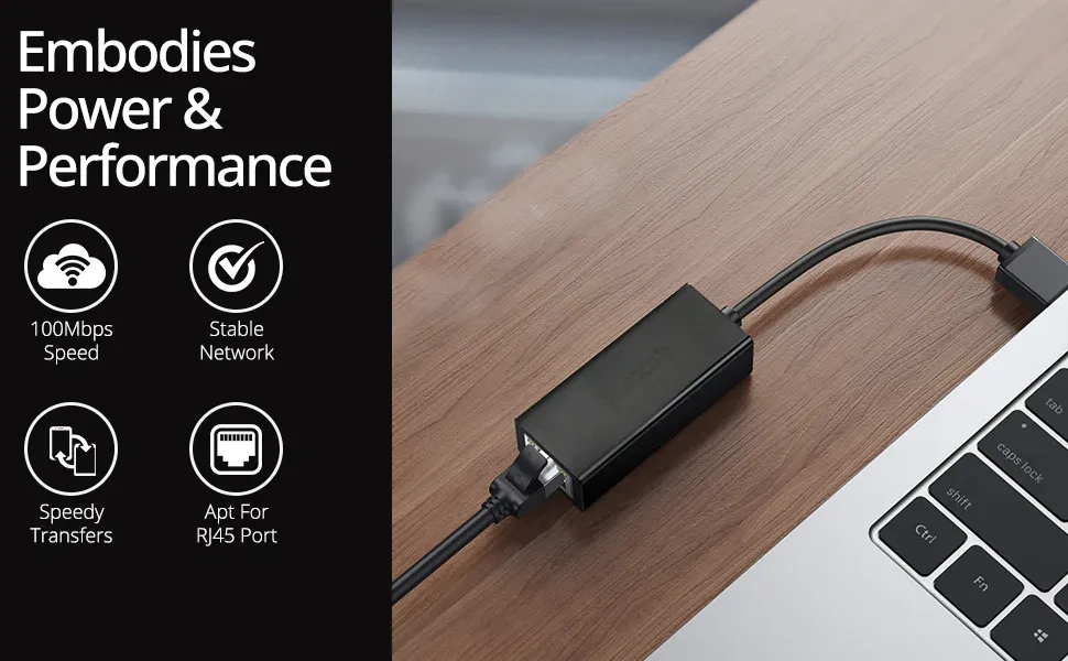 Coconut UL01 USB to LAN Ethernet Adapter overview 2