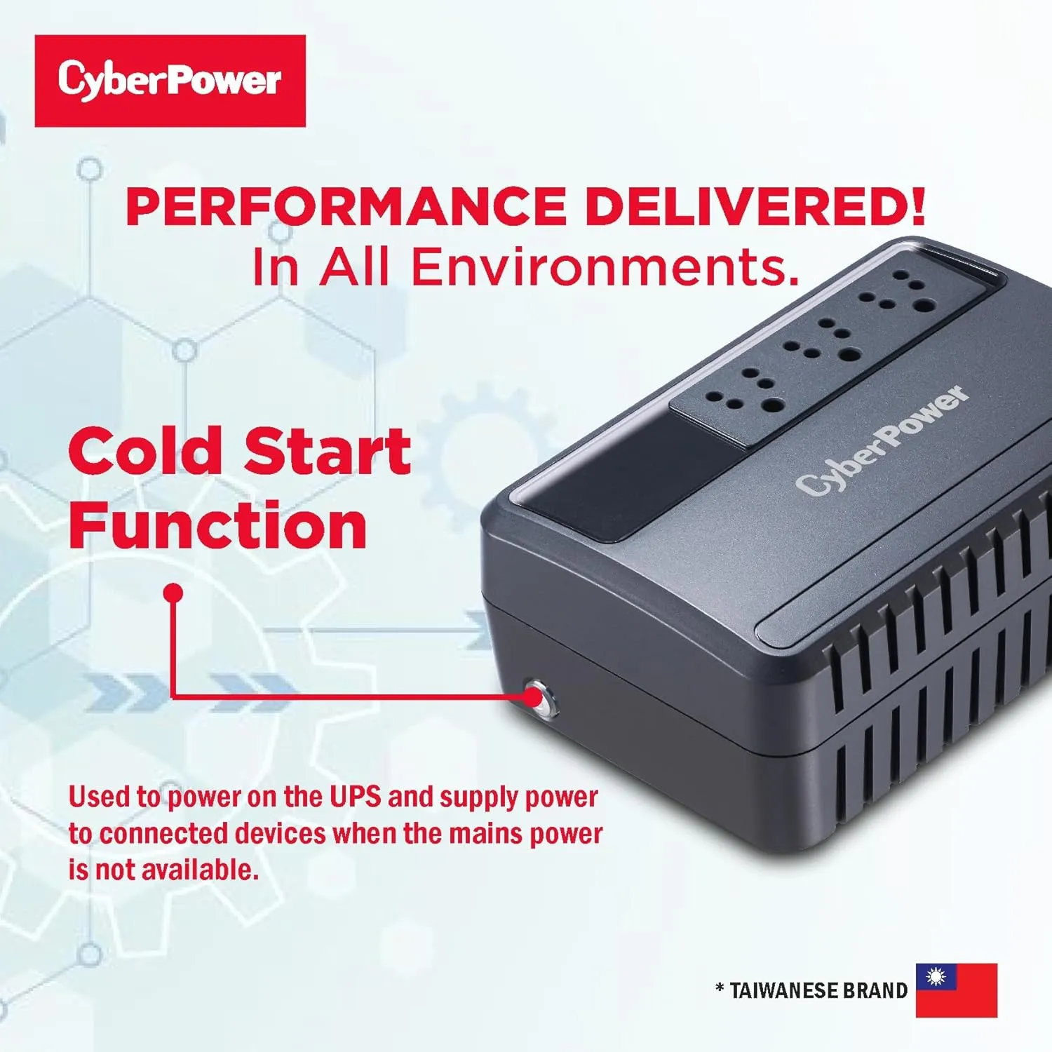 CyberPower BU600E 600VA UPS overview 1