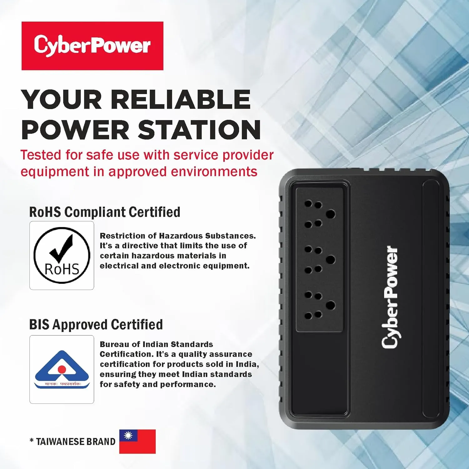 CyberPower BU600E 600VA UPS overview 6