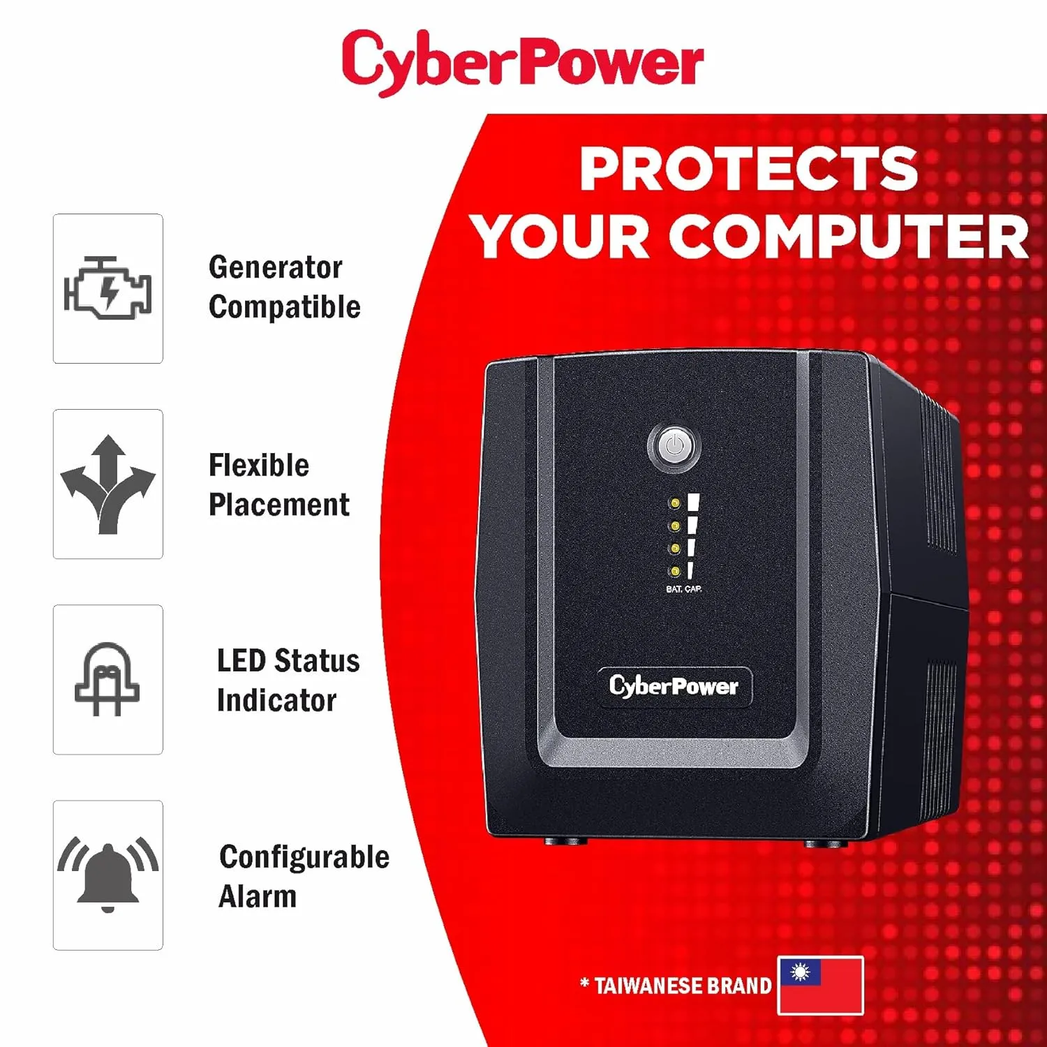 CyberPower UT1200E 1200VA UPS overview 3
