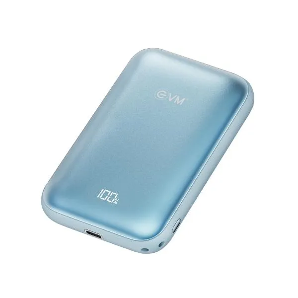 EVM EnMag 15 10000mAh Power Bank (EVM-P0410), Blue