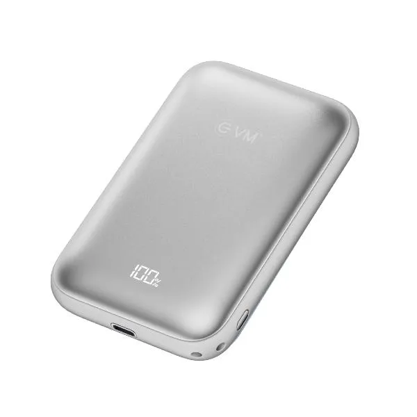 EVM EnMag 15 10000mAh Power Bank (EVM-P0410), Silver