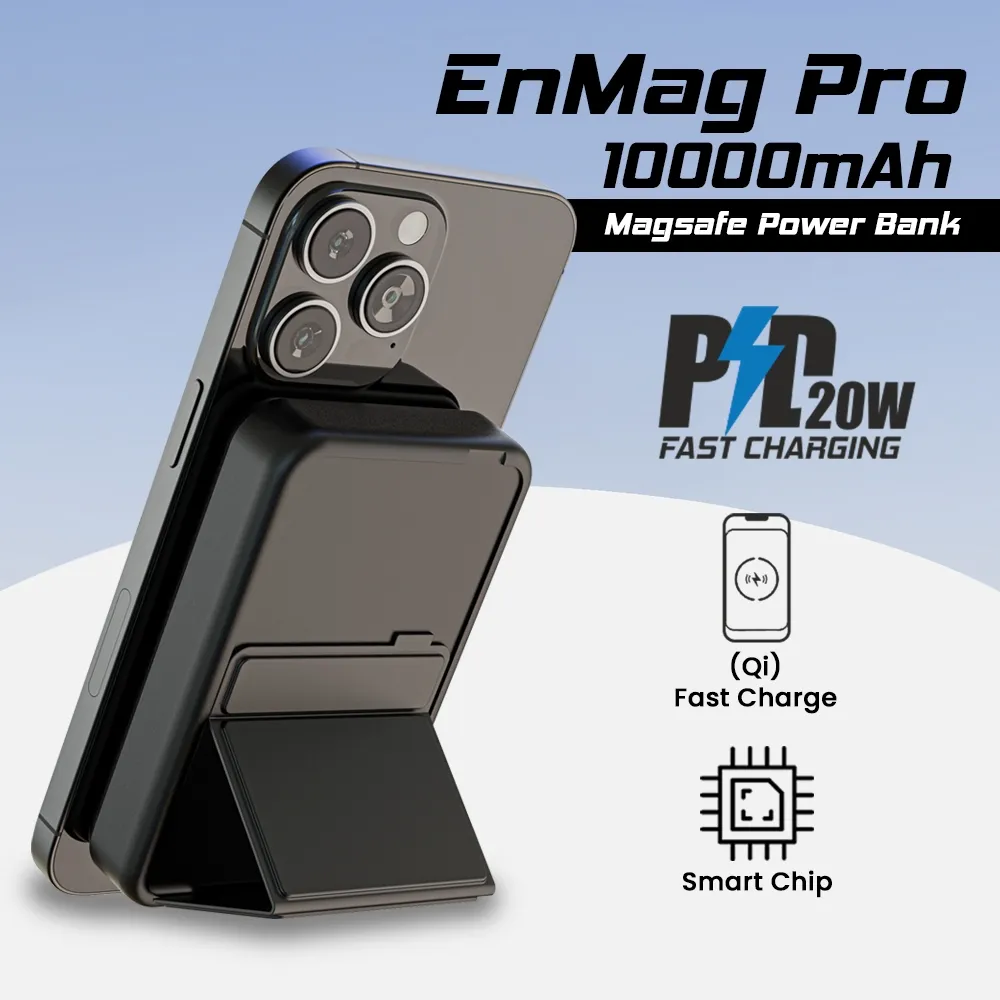 EVM EnMag Pro 10000MAH Power Bank overview 1