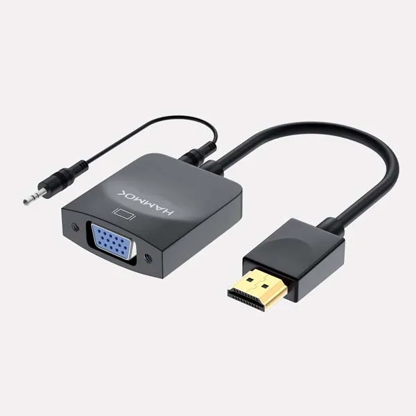 Hammok Austin HDMI to VGA with Audio Adapter Converter