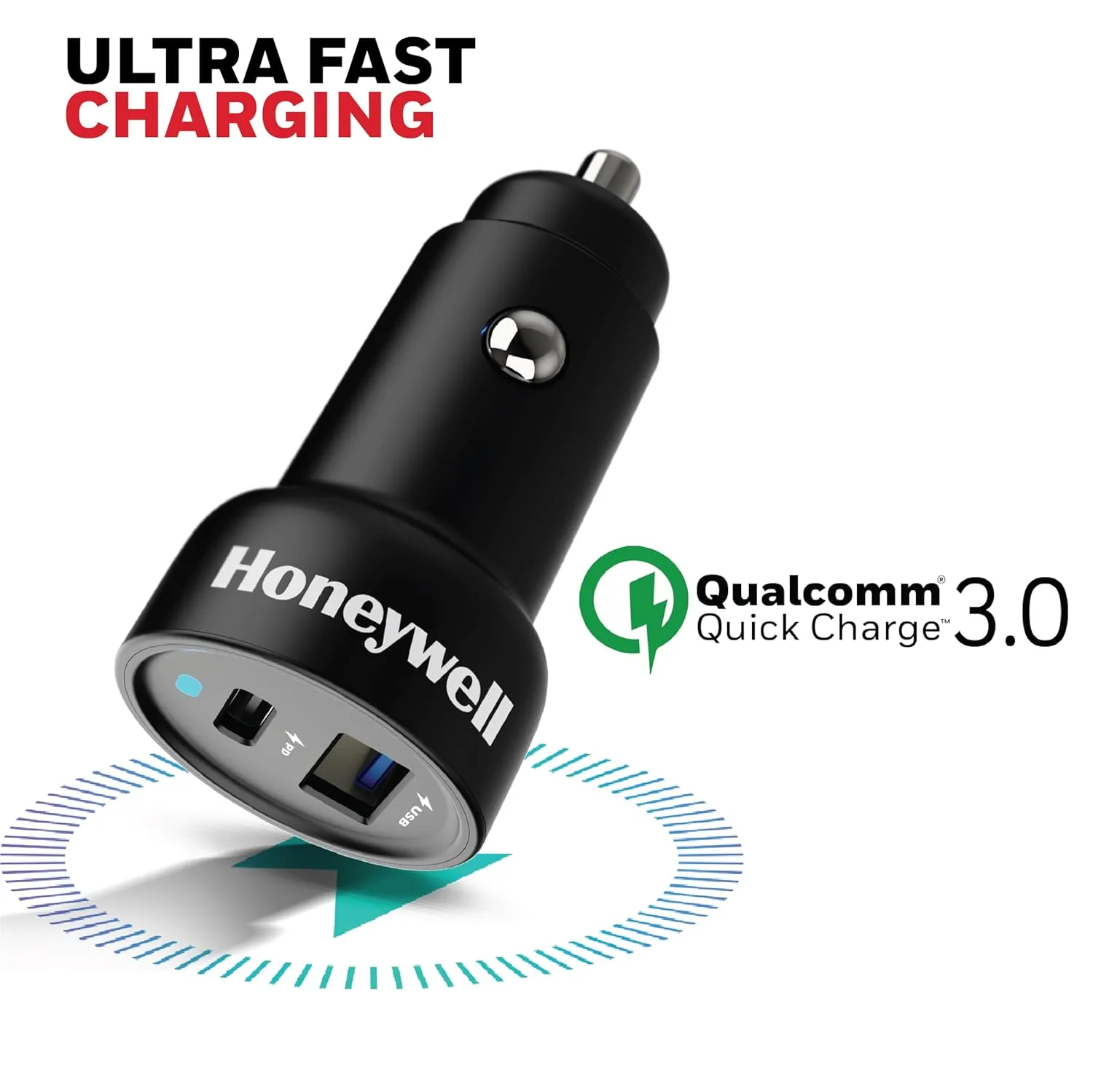 Honeywell Micro CLA 38W PD Smart Car Charger overview 10